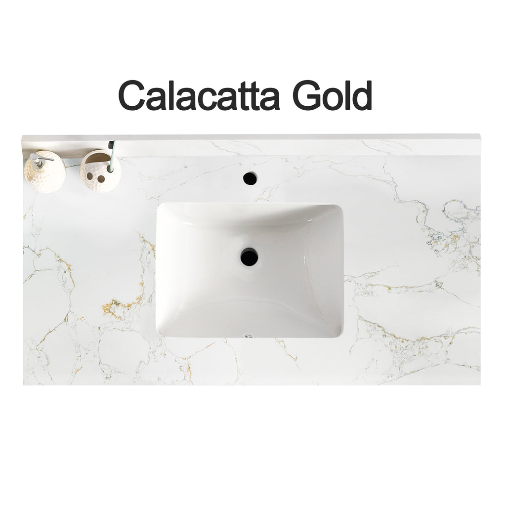 Countertop 49" x 22.5" Calacatta Gold