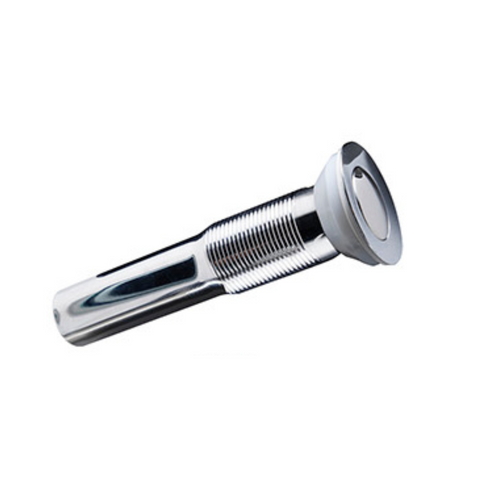 Solid Construction Pop-Up Drain (Small) With Overflow Chrome