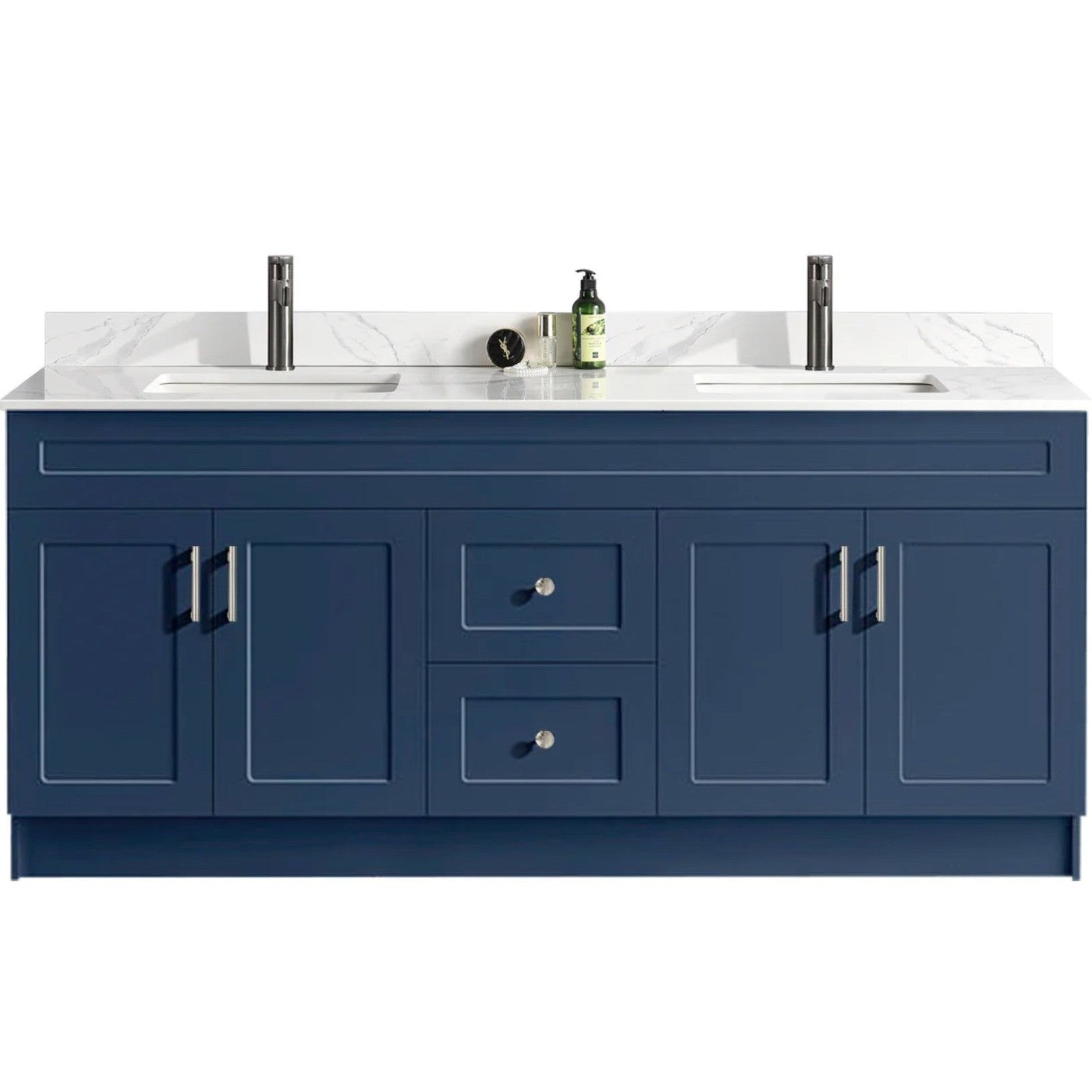 Sultan 72″ Double Sink Free Standing Bathroom Vanity HDF