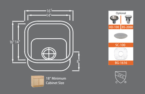 Sinks Signature Series SMC 1616