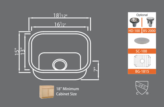 Sinks Signature Series SMC 1815