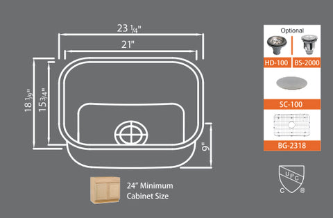 Sinks Signature Series SMC 2318