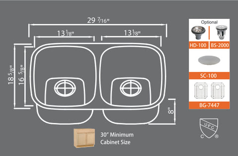 Sinks Signature Series SMC 7447
