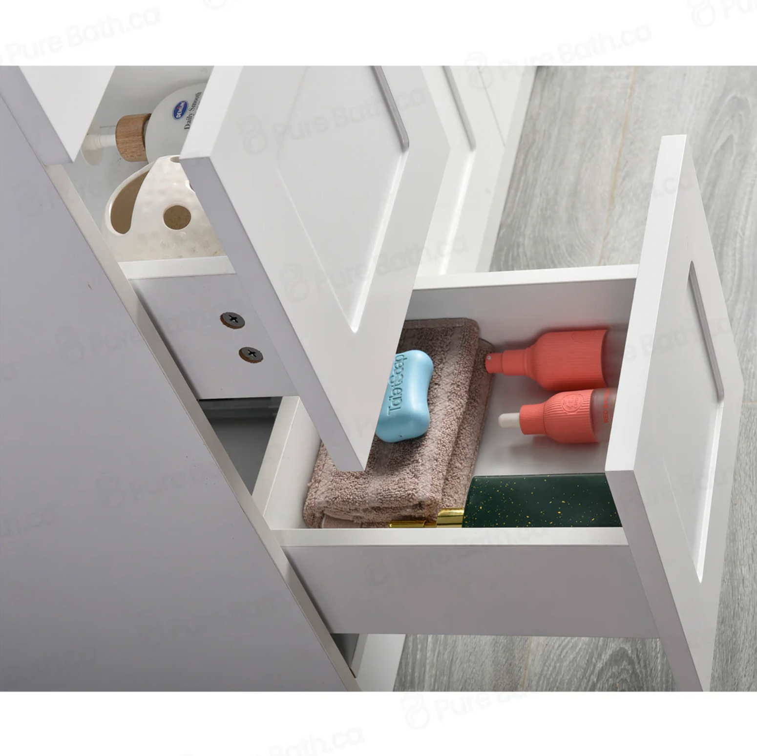 Sultan 72″ Double Sink Free Standing Bathroom Vanity HDF