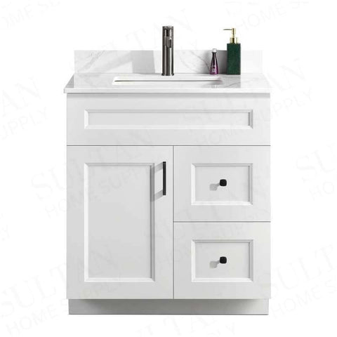 Sultan 30" Free Standing Bathroom Vanity Solid Pinewood
