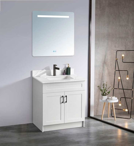 Sultan 30" Free Standing Bathroom Vanity Two Doors HDF