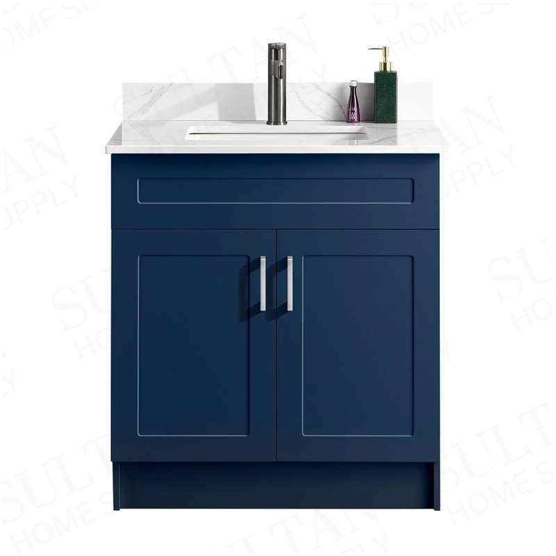 Sultan 30" Free Standing Bathroom Vanity Two Doors HDF