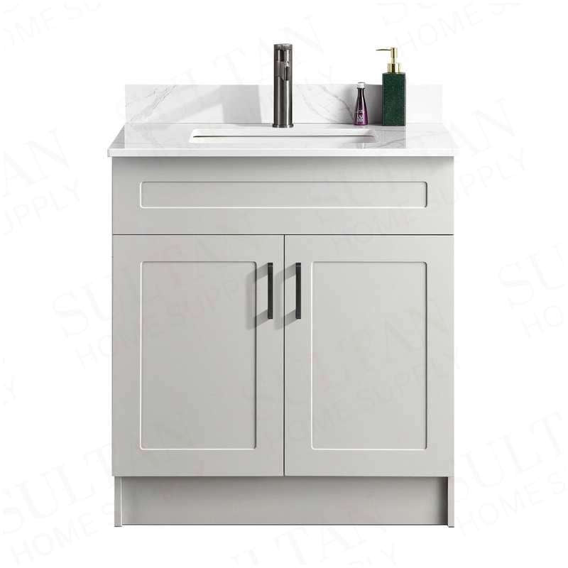 Sultan 30" Free Standing Bathroom Vanity Two Doors HDF