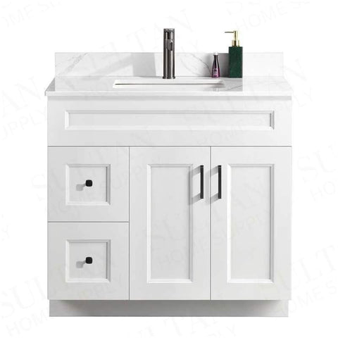 Sultan 36" Free Standing Bathroom Vanity Solid Pinewood