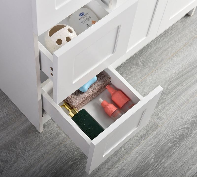 Sultan 60" Double Sink Free Standing Bathroom Vanity HDF