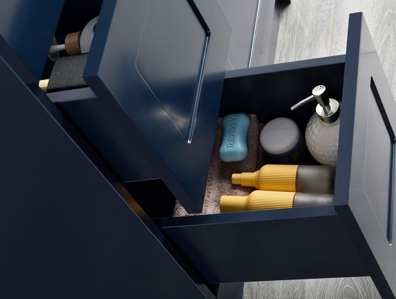 Sultan 60" Double Sink Free Standing Bathroom Vanity HDF