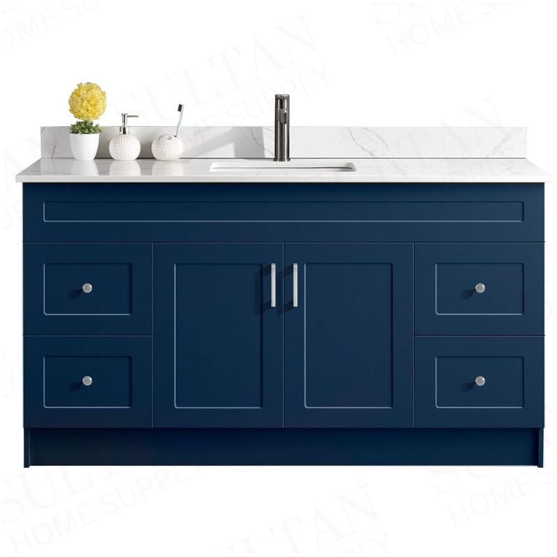 Sultan 60" Single Sink Free Standing Bathroom Vanity HDF