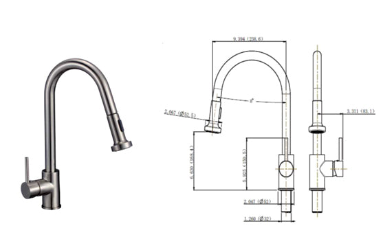 Kitchen Faucets SMC 7004-BN