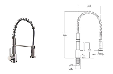 Kitchen Faucets SMC 7008-BN