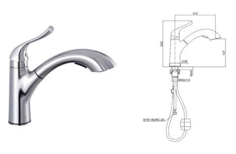 Kitchen Faucets SMC 8200-BN